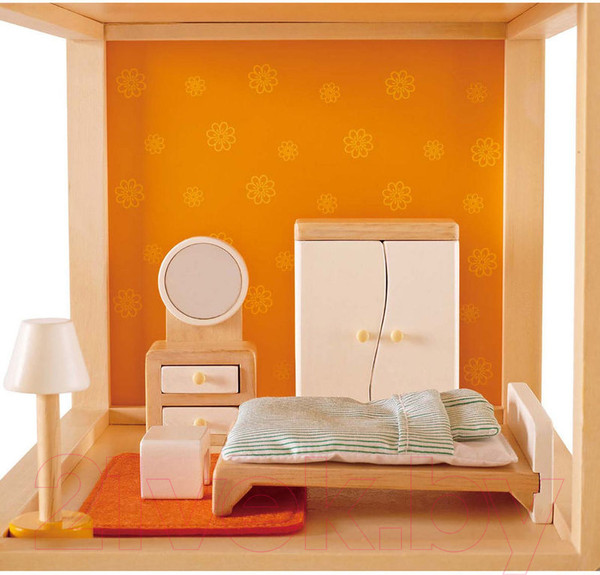 Изображение товара Комплект аксессуаров для кукольного домика Hape Спальня / E3450-HP