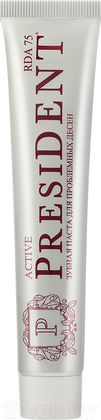 Изображение товара Зубная паста PresiDent Active (75мл)