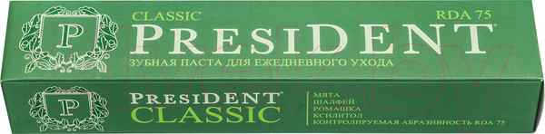 Изображение товара Зубная паста PresiDent Classic (75г)