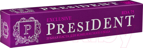 Изображение товара Зубная паста PresiDent Exclusive (75мл)