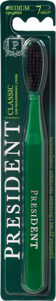 Изображение товара Зубная щетка PresiDent Classic средняя
