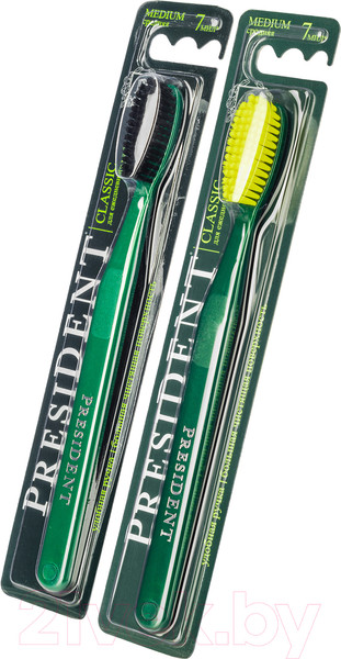 Изображение товара Зубная щетка PresiDent Classic средняя