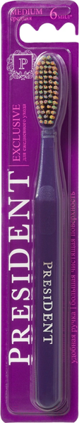 Изображение товара Зубная щетка PresiDent Exclusive средняя