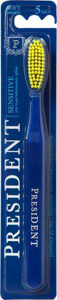 Изображение товара Зубная щетка PresiDent Sensitive мягкая