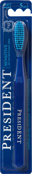 Изображение товара Зубная щетка PresiDent Sensitive мягкая