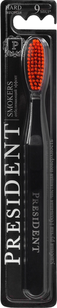 Изображение товара Зубная щетка PresiDent Smokers жесткая