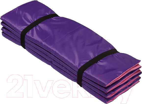 Изображение товара Коврик для йоги и фитнеса Indigo Sport SM-042 (розовый/фиолетовый)