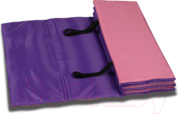 Изображение товара Коврик для йоги и фитнеса Indigo Sport SM-042 (розовый/фиолетовый)