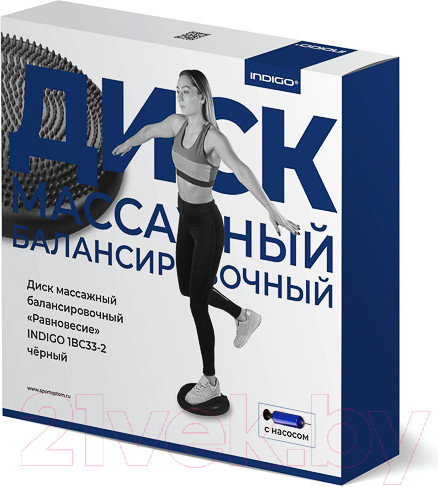 Изображение товара Баланс-платформа Indigo Sport Равновесие 1BC 33-2 (черный)