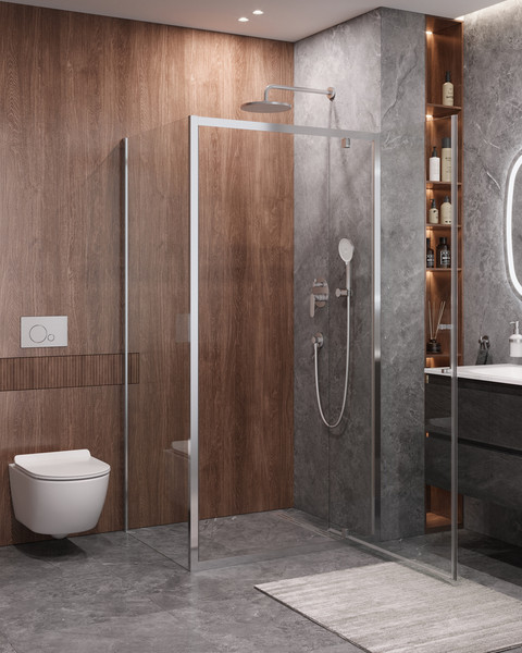 Изображение товара Душевой уголок Cezares MOLVENO-AH-1-90/80-C-Cr-IV