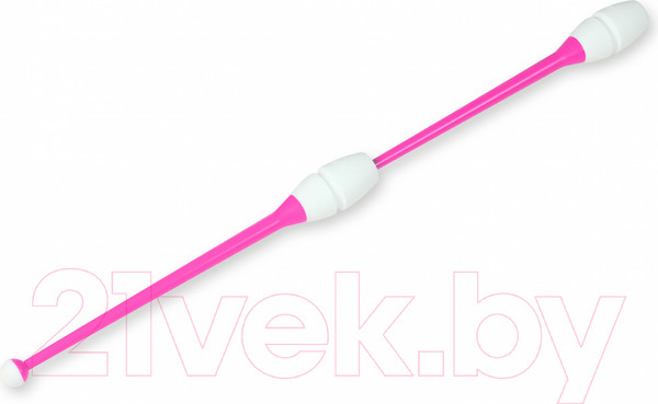 Изображение товара Булавы для художественной гимнастики Indigo Sport IN019 (розовый/белый)