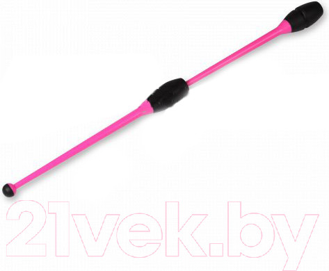 Изображение товара Булавы для художественной гимнастики Indigo Sport IN017 (розовый/черный)