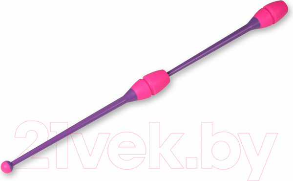 Изображение товара Булавы для художественной гимнастики Indigo Sport IN017 (фиолетовый/розовый)