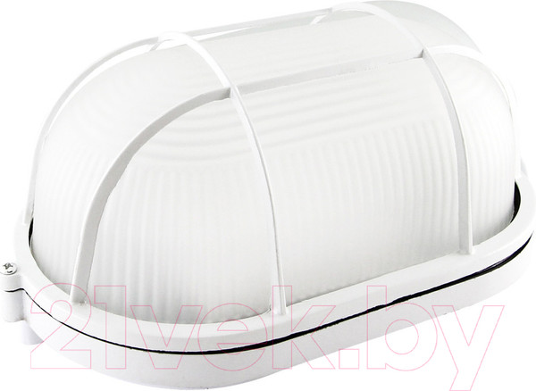 Изображение товара Светильник ЖКХ TDM НПБ1402 60Вт IP54 (белый, овал с решеткой)