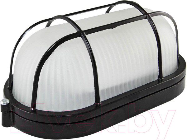 Изображение товара Светильник ЖКХ TDM НПБ1402 60Вт IP54 (черный, овал с решеткой)