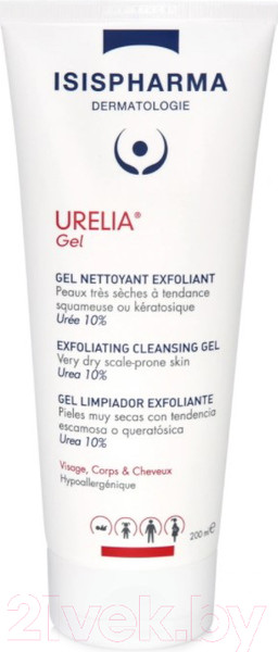 Изображение товара Гель для умывания Isis Pharma Urelia отшелушивающий очищающий (200мл)