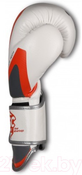 Изображение товара Боксерские перчатки RSC PU 2t c 3D 2018-3 (р-р 12, белый/серый)