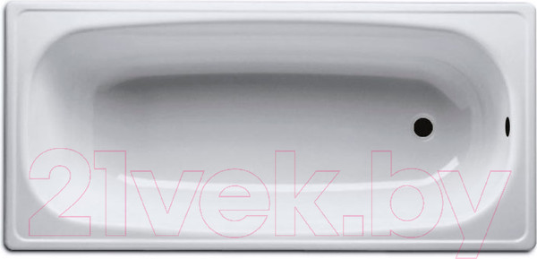 Изображение товара Ванна стальная BLB Europa 150x70 (с ножками)