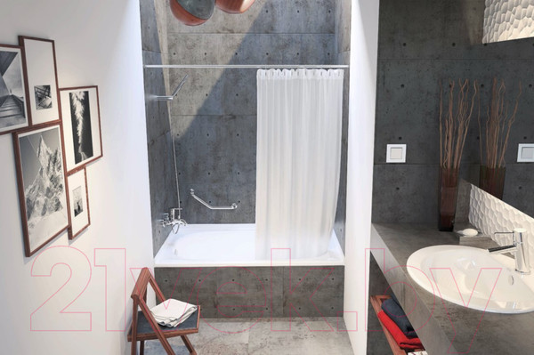 Изображение товара Ванна стальная BLB Europa 150x70 (с ножками)