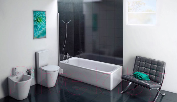 Изображение товара Ванна стальная BLB Europa 170x70 (с ножками)