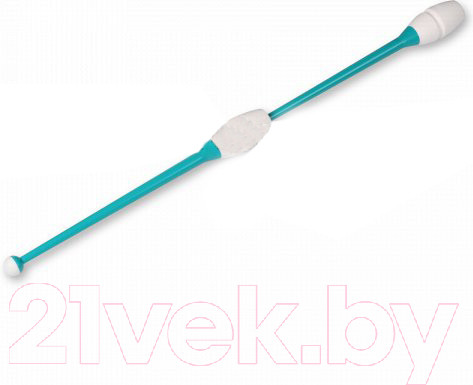 Изображение товара Булавы для художественной гимнастики Indigo Sport IN017 (бирюзовый/белый)