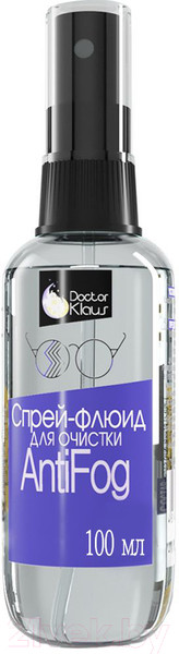 Изображение товара Спрей для очковых линз Doctor Klaus Antifog (100мл)