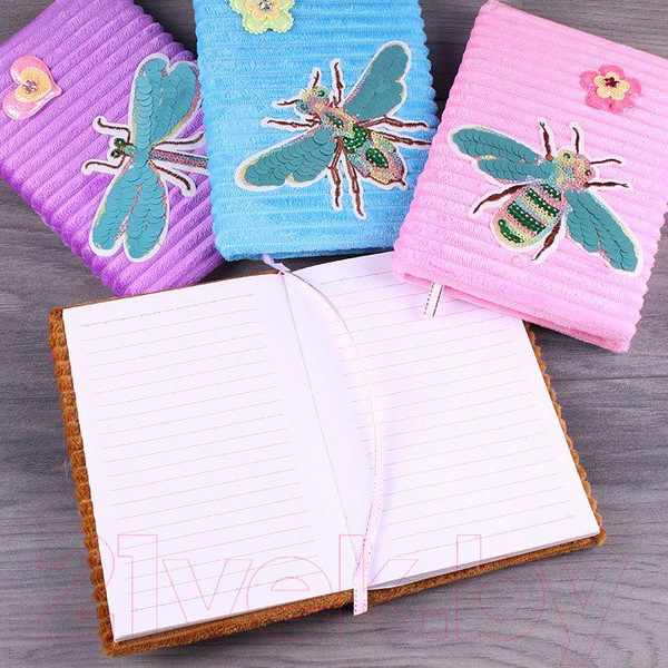 Изображение товара Записная книжка Darvish Насекомое / DV-11801 (60л)