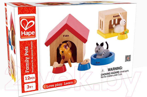 Изображение товара Игровой набор Hape Домашние животные / E3455-HP