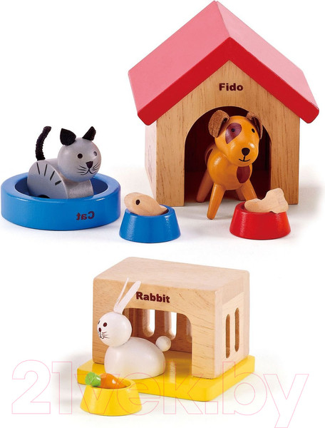 Изображение товара Игровой набор Hape Домашние животные / E3455-HP