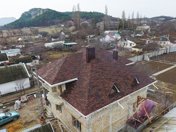 Изображение товара Черепица Docke Pie Premium Женева Кофе (упаковка)