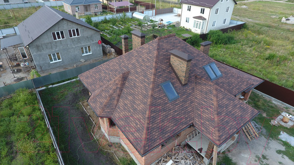 Изображение товара Черепица Docke Pie Premium Женева Кофе (упаковка)