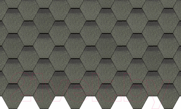 Изображение товара Черепица Docke Pie Standard Сота Зеленый (упаковка)