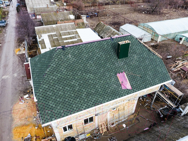 Изображение товара Черепица Docke Pie Standard Сота Зеленый (упаковка)