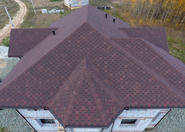 Изображение товара Черепица Docke Pie Standard Сота Коричневый (упаковка)