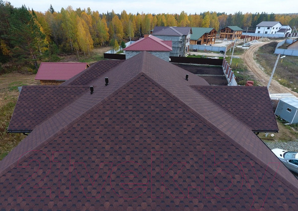 Изображение товара Черепица Docke Pie Standard Сота Коричневый (упаковка)