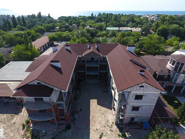 Изображение товара Черепица Docke Pie Standard Сота Красный (упаковка)