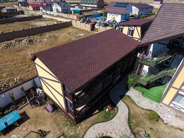 Изображение товара Черепица Docke Pie Standard Сота Красный (упаковка)