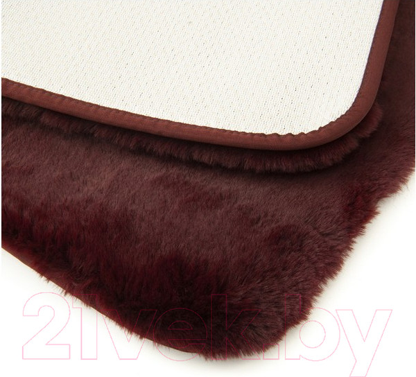 Изображение товара Коврик для ванной Orlix Bellarossa 503742 (бордовый)