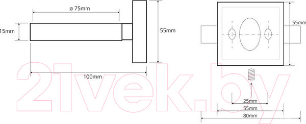 Изображение товара Держатель для фена Bemeta 132117012