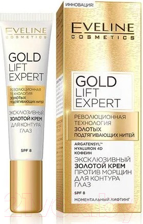 Изображение товара Крем для век Eveline Cosmetics Gold Lift Expert против морщин (15мл)