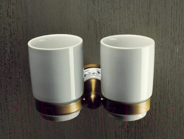 Изображение товара Набор стаканов для зубной щетки и пасты Bemeta Kera 144710027