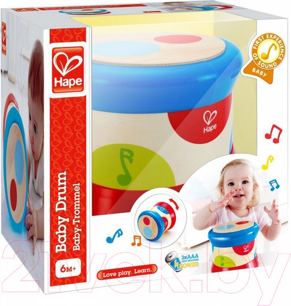 Изображение товара Музыкальная игрушка Hape Барабан / E0333-HP