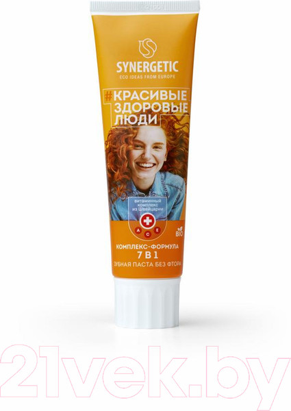 Изображение товара Зубная паста Synergetic Комплекс-формула 7 в 1 (100г)