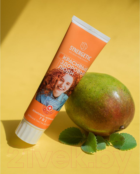 Изображение товара Зубная паста Synergetic Комплекс-формула 7 в 1 (100г)