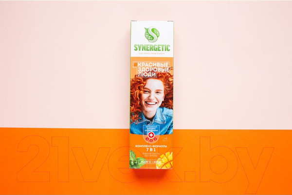 Изображение товара Зубная паста Synergetic Комплекс-формула 7 в 1 (100г)