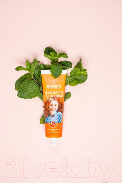 Изображение товара Зубная паста Synergetic Комплекс-формула 7 в 1 (100г)