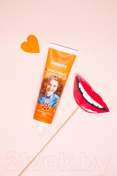 Изображение товара Зубная паста Synergetic Комплекс-формула 7 в 1 (100г)