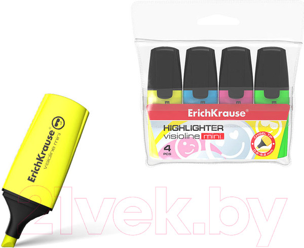 Изображение товара Набор маркеров Erich Krause Visioline Mini / 42757