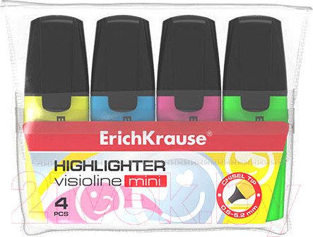 Изображение товара Набор маркеров Erich Krause Visioline Mini / 42757