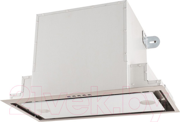 Изображение товара Вытяжка скрытая Akpo Neva Glass II 60 wk-10 (белый/нержавеющая сталь)